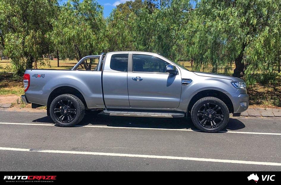 FORD RANGER MONSTER XD 2 MATTE BLACK